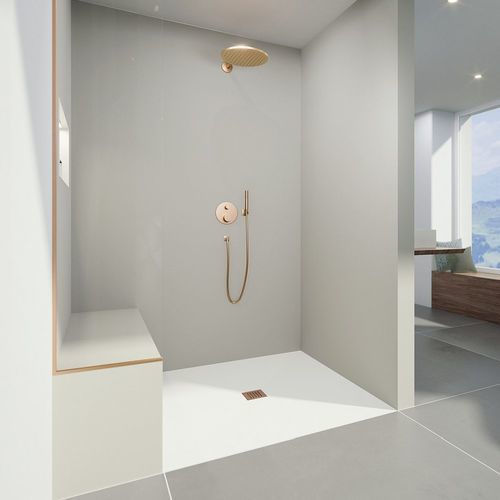 坚硬表面地面 - Fundo Top Primo and Ligno Plus - wedi GmbH - 室内 / 浴室 / 住宅
