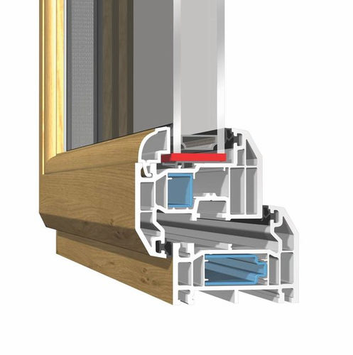 PVC-U窗框 - EXTERNALLY BEADED SASH - KÖMMERLING - 安全