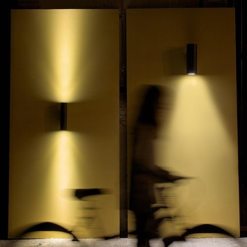 现代风格壁灯 - LUP - LAMP LIGHTING - 户外 / 挤压铝材 / 圆形