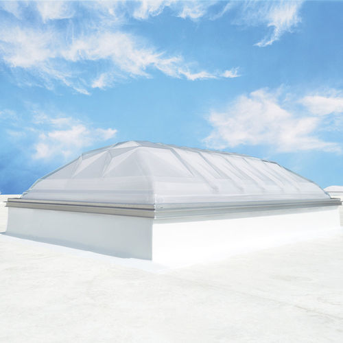 玻璃照明圆顶 - DYNAMIC  - VELUX/威卢克斯 - 丙烯塑料 / 弯曲 / 用于露台屋顶