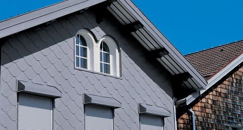 立面板 - ADEKA® FACADE - VM Building Solutions - 鳞片式 / 锌 / 金属