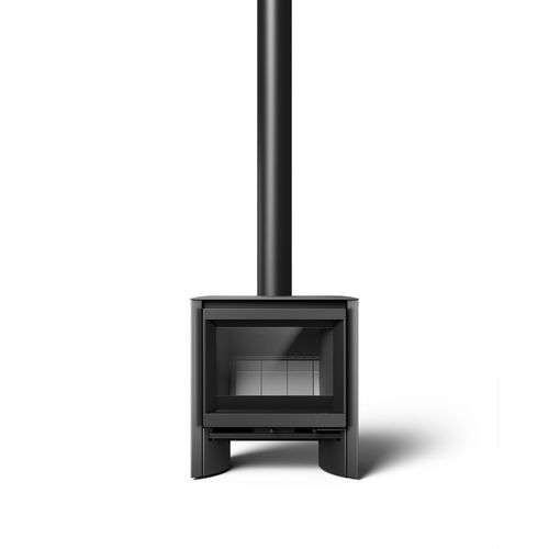 木材采暖炉 - 6-H - Stûv - 5 kW...10 kW / 猫脚 / 现代风格