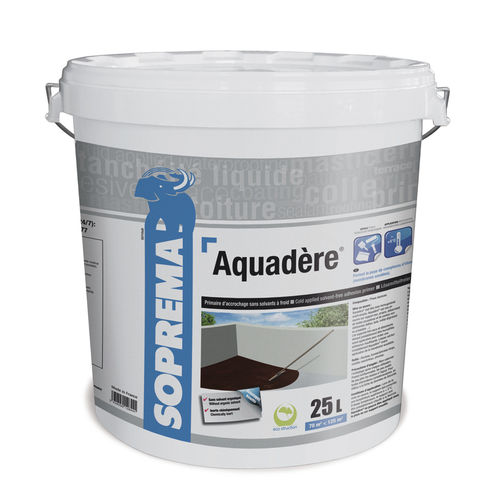 冷浸处理法涂料 - AQUADERE® - SOPREMA - 墙面 / 用于屋顶 / 用于地基
