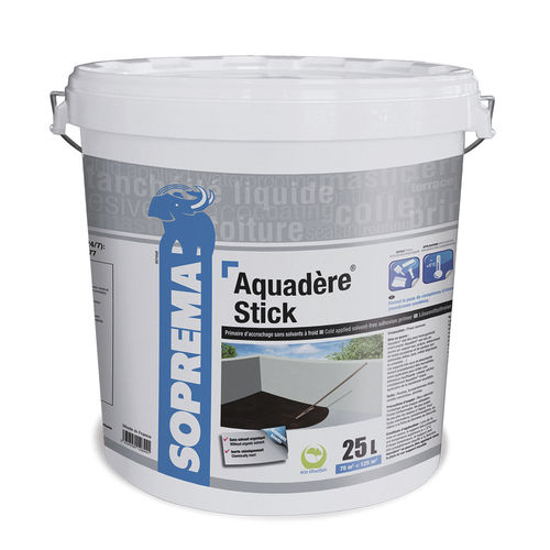 冷浸处理法涂料 - AQUADERE® STICK - SOPREMA - 用于屋顶 / 木材 / 用于混凝土