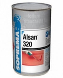 屋顶液体防水材料 - ALSAN® 320 - SOPREMA - 用于金属屋顶 / 丙烯树脂