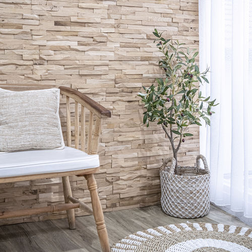 木制砌面板 - Wood2Wall Bastide - SOBOPLAC - 厨房 / 客厅 / 公共机构用