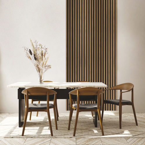 室内墙面材料 - Panelio Hugo Oak Craft Teck PA4879 - SOBOPLAC - 挤塑板 / 木纹效果 / 客厅