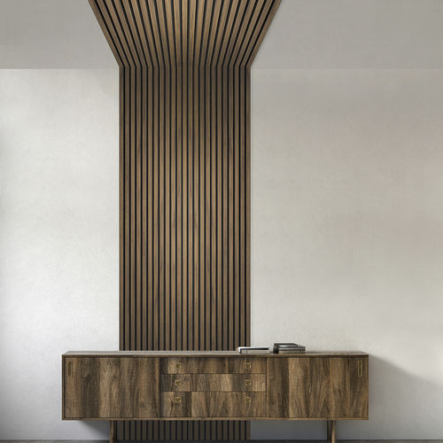 室内墙面材料 - Panelio Daru Oak Craft Teck PA4877 - SOBOPLAC - 挤塑板 / 木纹效果 / 卫浴