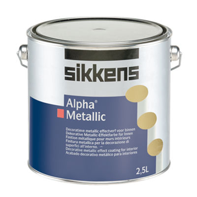 装饰油漆 - ALPHA METALLIC - SIKKENS - 末道 / 室内 / 墙面