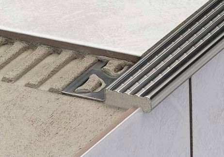 钢楼梯扣条 - SCHLÜTER®-TREP-E/-EK - Schluter-Systems - 防滑