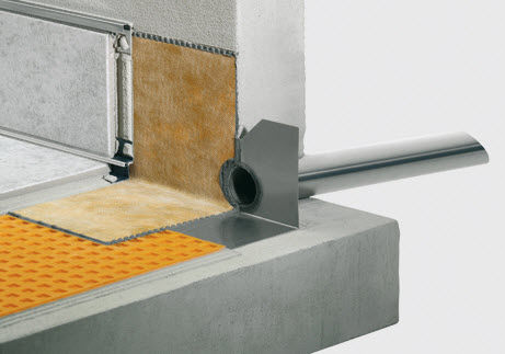 钢排水管 - SCHLÜTER®-KERDI-DRAIN-SP-E - Schluter-Systems - 自攻