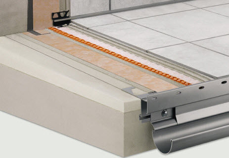 金属型材 - SCHLÜTER®-BARA-RTKE/-RTKEG - Schluter-Systems - 边瓦