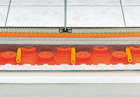 隔热隔音材料 - SCHLÜTER®-BEKOTEC - Schluter-Systems - 聚苯板 / 板式 / 用于地暖