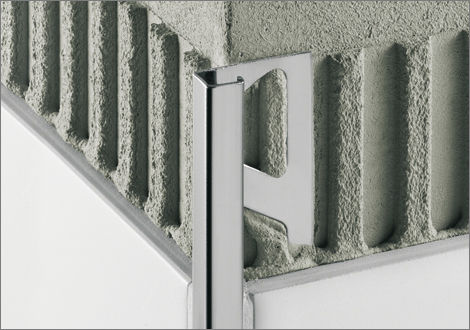 铝制型材收边条 - SCHLÜTER®-QUADEC - Schluter-Systems - 用于瓷砖 / 外角