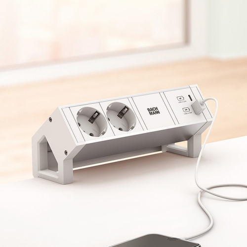 电源插座 - DESK 2 - BACHMANN - USB / HDMI / 双