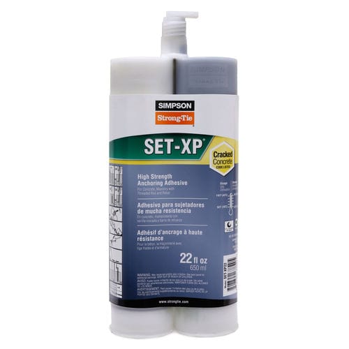 环氧胶合剂 - SET-XP® - SIMPSON Strong-Tie - 聚氨酯基底 / 固定