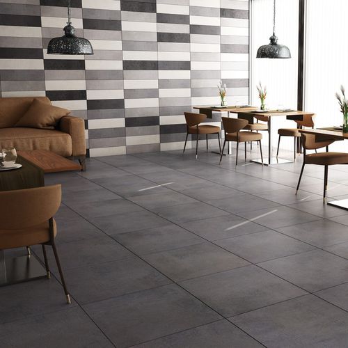瓷质瓷砖 - Revive concrete - RAK Ceramics - 哑光 / 室内 / 户外