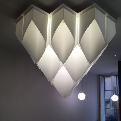 现代风格顶灯 - LIGHT MODULES - PROCÉDÉS CHÉNEL INTERNATIONAL - 纸质 / LED式 / 可调节