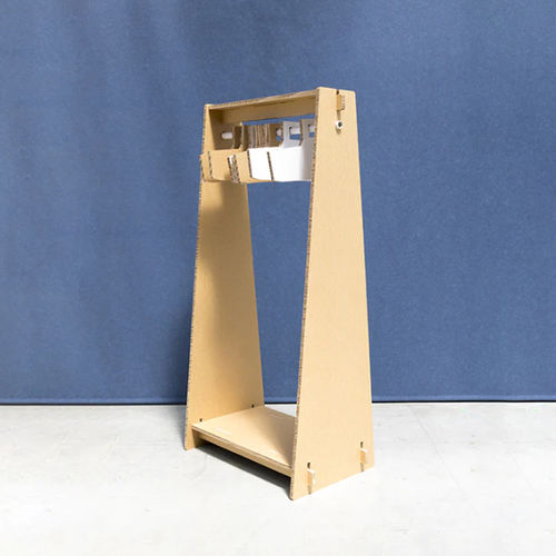 设计衣服架 - PORTANT VANVES - PROCÉDÉS CHÉNEL INTERNATIONAL - 硬纸板 / 移动式 / 专业
