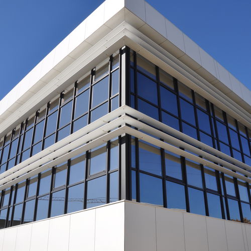 铝制建筑遮阳板 - TANAGRA® - PROFILS SYTEMES - 用于外墙 / 卧式 / 回转
