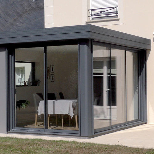 金属阳光房 - WALLIS&ENERGY® - PROFILS SYTEMES - 玻璃