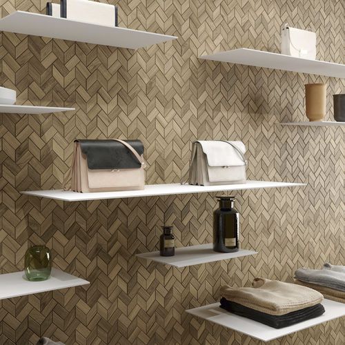 陶土瓷砖 - NUANCE : DECORS - Panaria ceramica - 天然饰面 / 室内 / 墙面