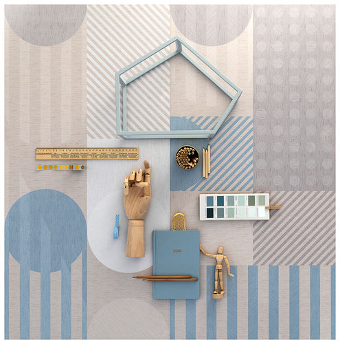 陶土瓷砖 - GLAM : SHAPES - Panaria ceramica - 室内 / 墙面 / 50x100 cm