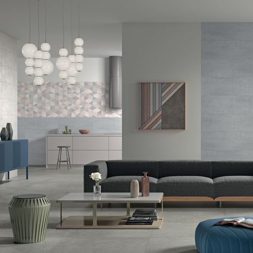 釉面陶瓷瓷砖 - WALLCRAFT : WAVE - Panaria ceramica - 天然饰面 / 室内 / 墙面