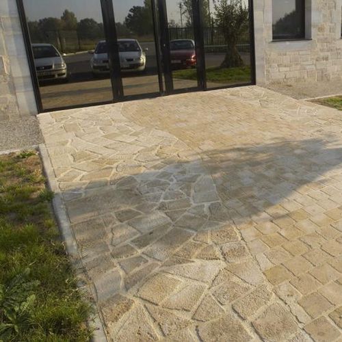 石材铺地石 - OPUS INCERTUM - OCCITANIE PIERRES - 户外 / 露台 / 花园