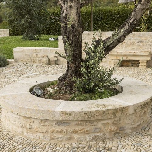 花园围栏墙盖顶 - OCCITANIE PIERRES - 石材