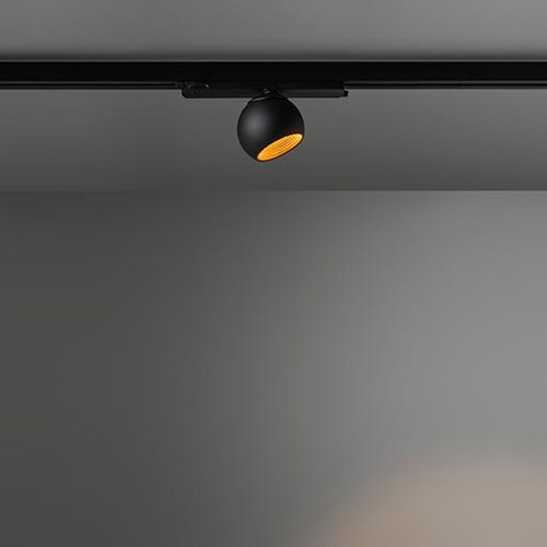 LED式轨道灯 - MARBUL - Modular Lighting Instruments - 圆形 / 金属 / 商用