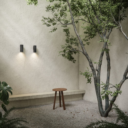 现代风格壁灯 - NUDE - Modular Lighting Instruments - 户外 / 铝制 / 圆形