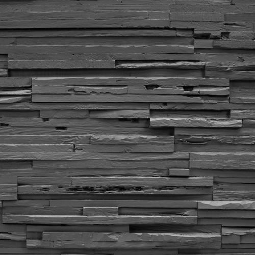 木质砌面 - BLACK  - MSD Panels - 复合材料 / 聚酯 / 室内