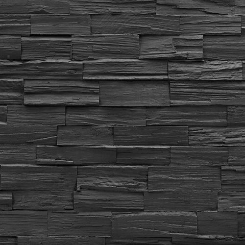 聚酯装饰面板 - STAVES BLACK - MSD Panels - 木质 / 玻璃纤维 / 墙面