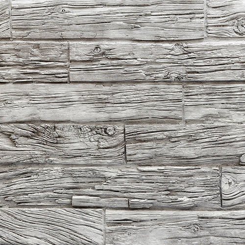 聚酯装饰面板 - HORIZONTAL WOODEN SLEEPERS WHITE - MSD Panels - 玻璃纤维 / 墙面 / 印花