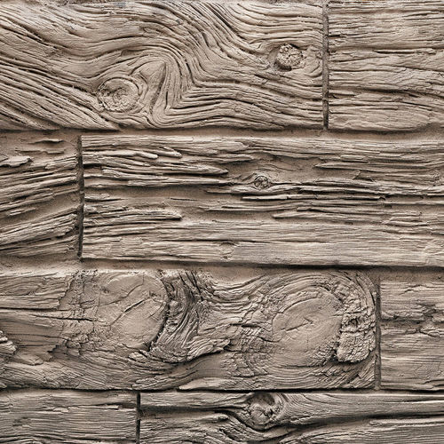 聚酯装饰面板 - HORIZONTAL WOODEN SLEEPERS ASH - MSD Panels - 玻璃纤维 / 墙面 / 印花