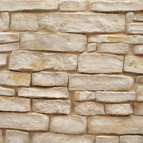 聚酯装饰面板 - ASHLAR STONE OFF-WHITE - MSD Panels - 玻璃纤维 / 墙面 / 印花