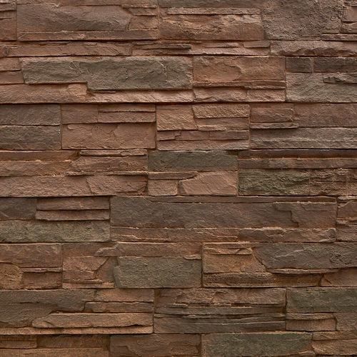 聚酯装饰面板 - STONE BROWN - MSD Panels - 玻璃纤维 / 墙面 / 印花