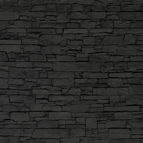 聚酯装饰面板 - STONE BLACK - MSD Panels - 玻璃纤维 / 墙面 / 印花