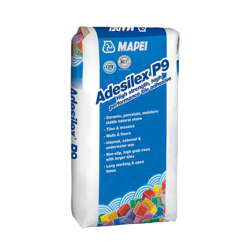 灌浆砂浆胶合剂 - ADESILEX P9 - MAPEI - 用于瓷砖 / 用于混凝土 / 仓储