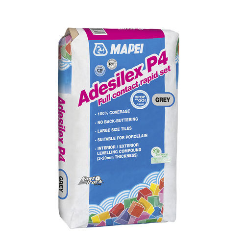 胶砂浆 - ADESILEX P4 - MAPEI - 抹平 / 固结 / 用于瓷砖