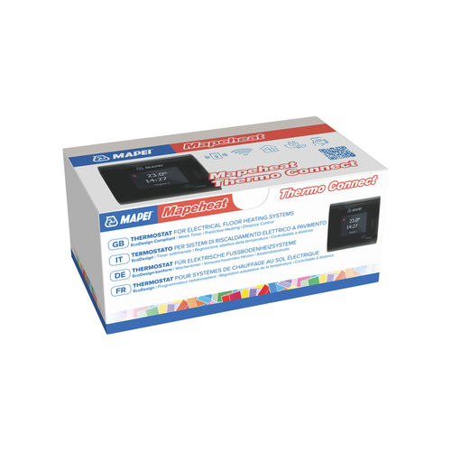 电子温度调节器 - MAPEHEAT THERMO CONNECT - MAPEI - 可编程 / 智能 / 供暖