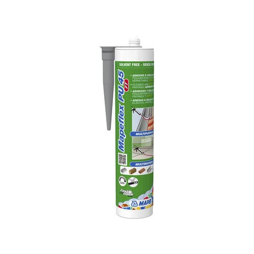 弹力胶合剂 - MAPEFLEX PU 45 FT - MAPEI - 聚氨酯基底 / 用于防水 / 粘贴式