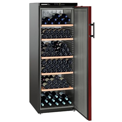 多温度葡萄酒柜 - WTR 4211 VINOTHEK - LIEBHERR - 独立式 / 钢 / 玻璃门