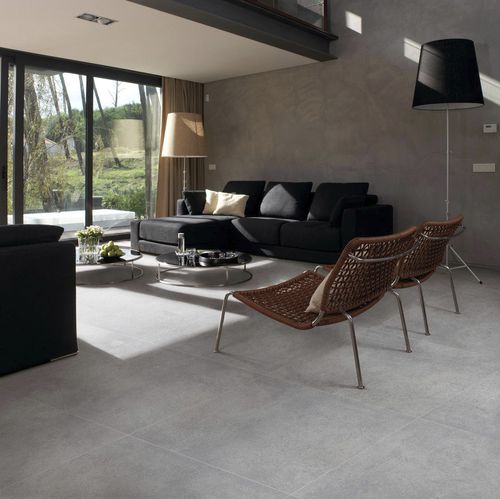 陶土瓷砖 - MICROCEMENT  - APAVISA PORCELANICO - 哑光 / 抛光 / 室内