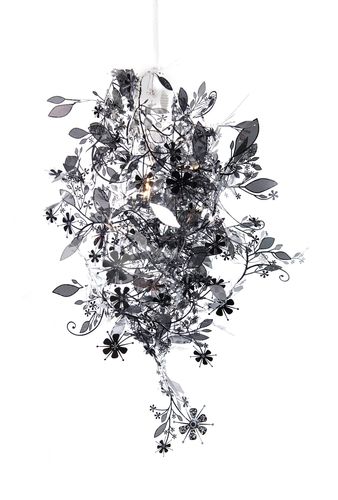 吊灯 - GARLAND BLACK - Artecnica - 不锈钢 / 钢 / 金属