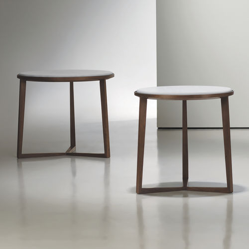 现代风格边桌 - CURIO - BERNHARD design - 胡桃木 / 枫木 / 玻璃