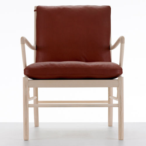 现代风格扶手椅 - OW149 - Carl Hansen & Son - 皮质