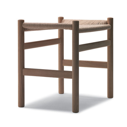 现代风格脚凳 - CH53 - Carl Hansen & Son - 木质 / Hans J. Wegner 设计