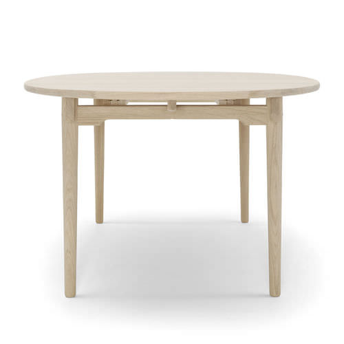 现代风格桌 - CH338 - Carl Hansen & Son - 木质 / 圆形 / Hans J. Wegner 设计